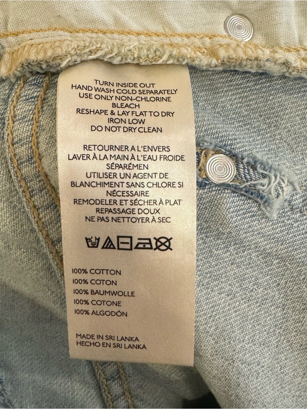 Pilcro Anthropologie Georgia High Rise Barrel Jeans 27 - Picture 8 of 9